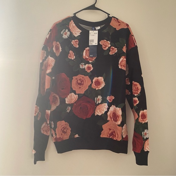 DIVIDED OVERSIZED SWEATSHIRT(M) - Picture 1 of 7